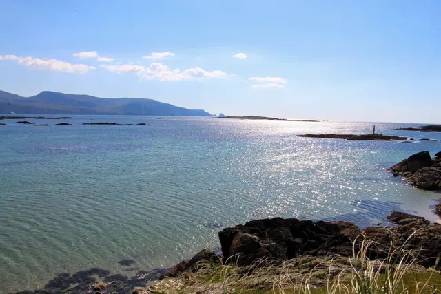 Rosbeg beach, west Donegal