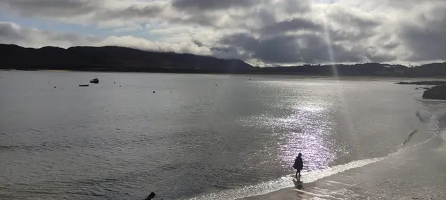 Portsalon Pier (Ballymastocker beach pier)