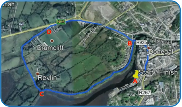 Bank river walk, Donegal town