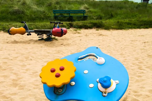 Culdaff beach playground, Inishowen