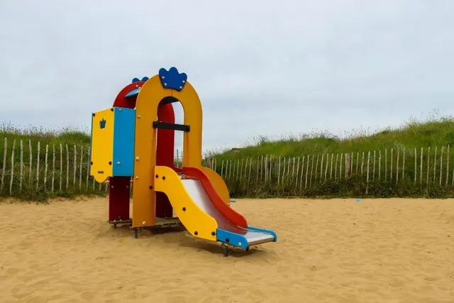 Culdaff beach playground, Inishowen