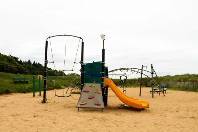 Culdaff beach playground, Inishowen
